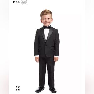 Toddler 2T Tuxedo Nautica 4-Piece Tuxedo Suit, Shirt & Bowtie, Toddler Boys